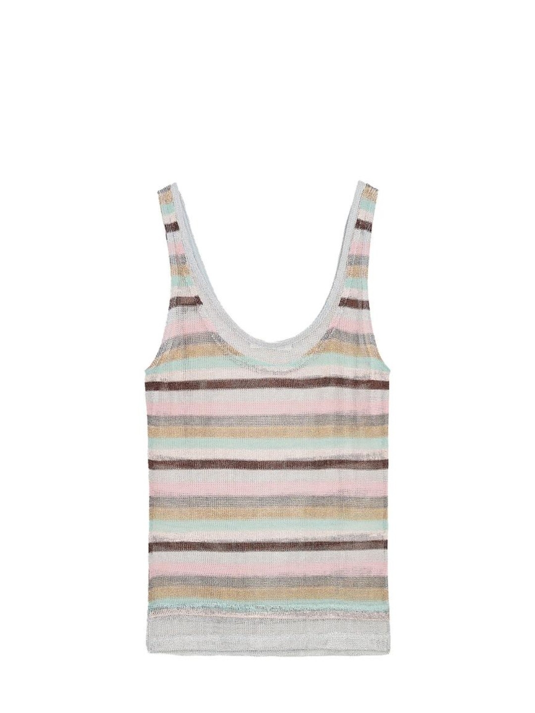 Zara Striped Metallic 2 Piece Set